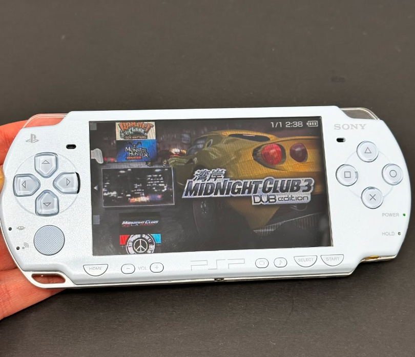 Sony PlayStation PSP 3000 Console with Charger