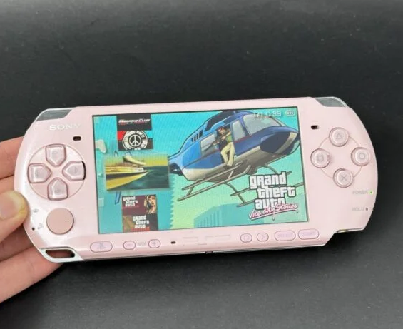 Sony PlayStation PSP 3000 Console with Charger