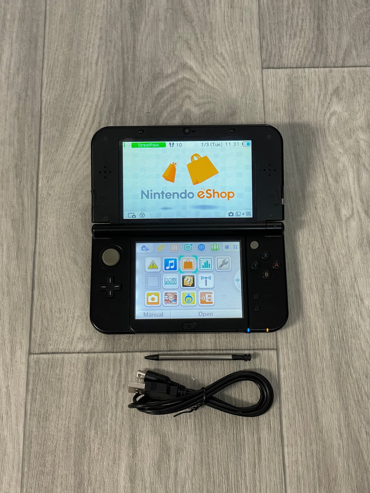 Nintendo 3DS XL Solgaleo Lunala Black Edition Handheld System - Black