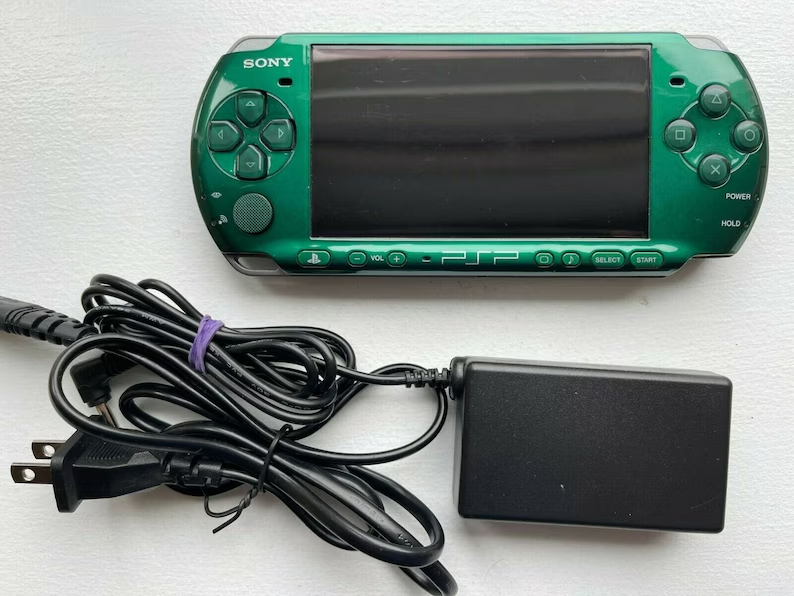 Sony PlayStation PSP 3000 Console with Charger