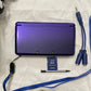Nintendo 3DS Midnight Purple Handheld Console With 8 Games