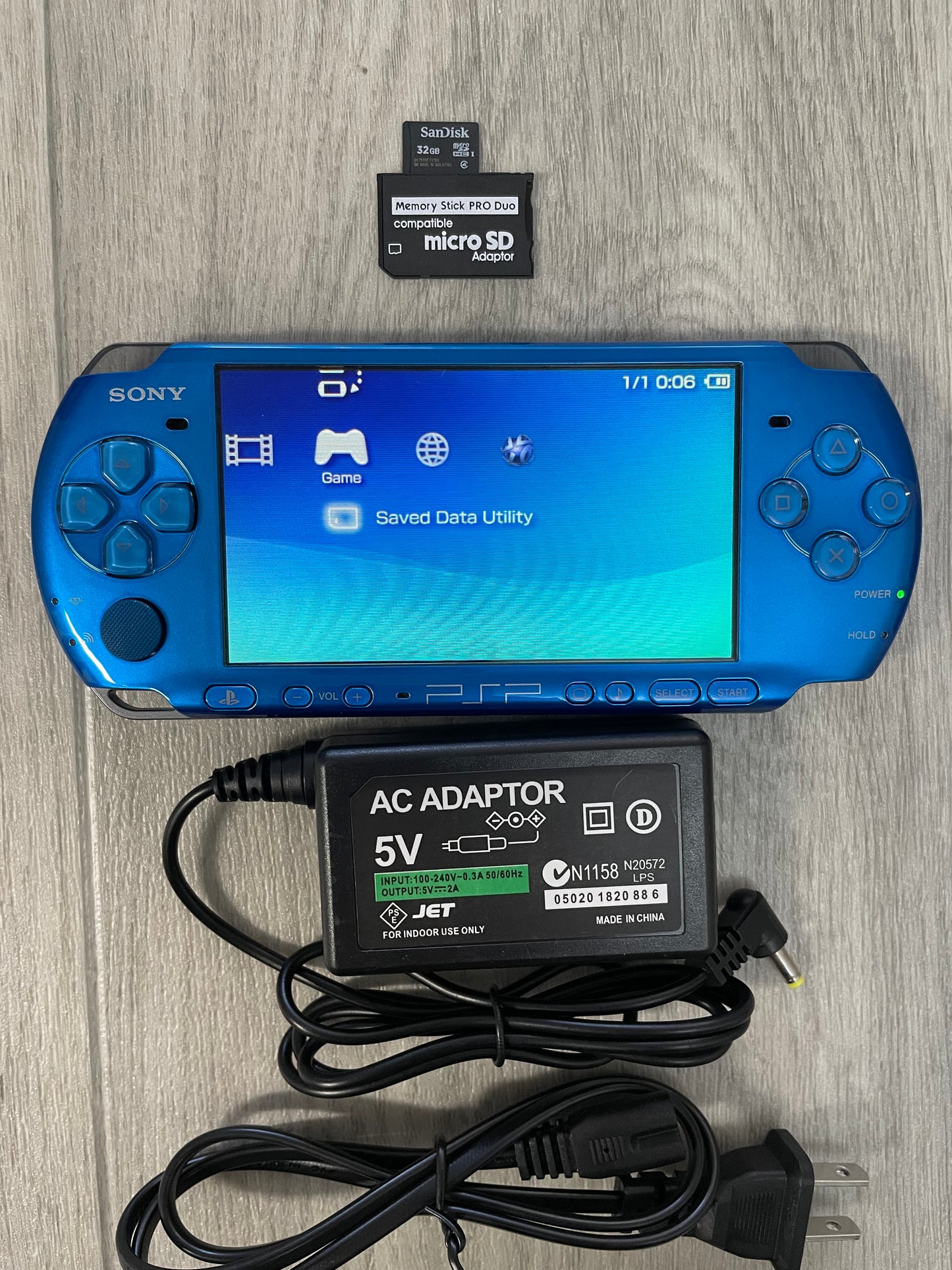 Sony PSP 3000 Vibrant Blue