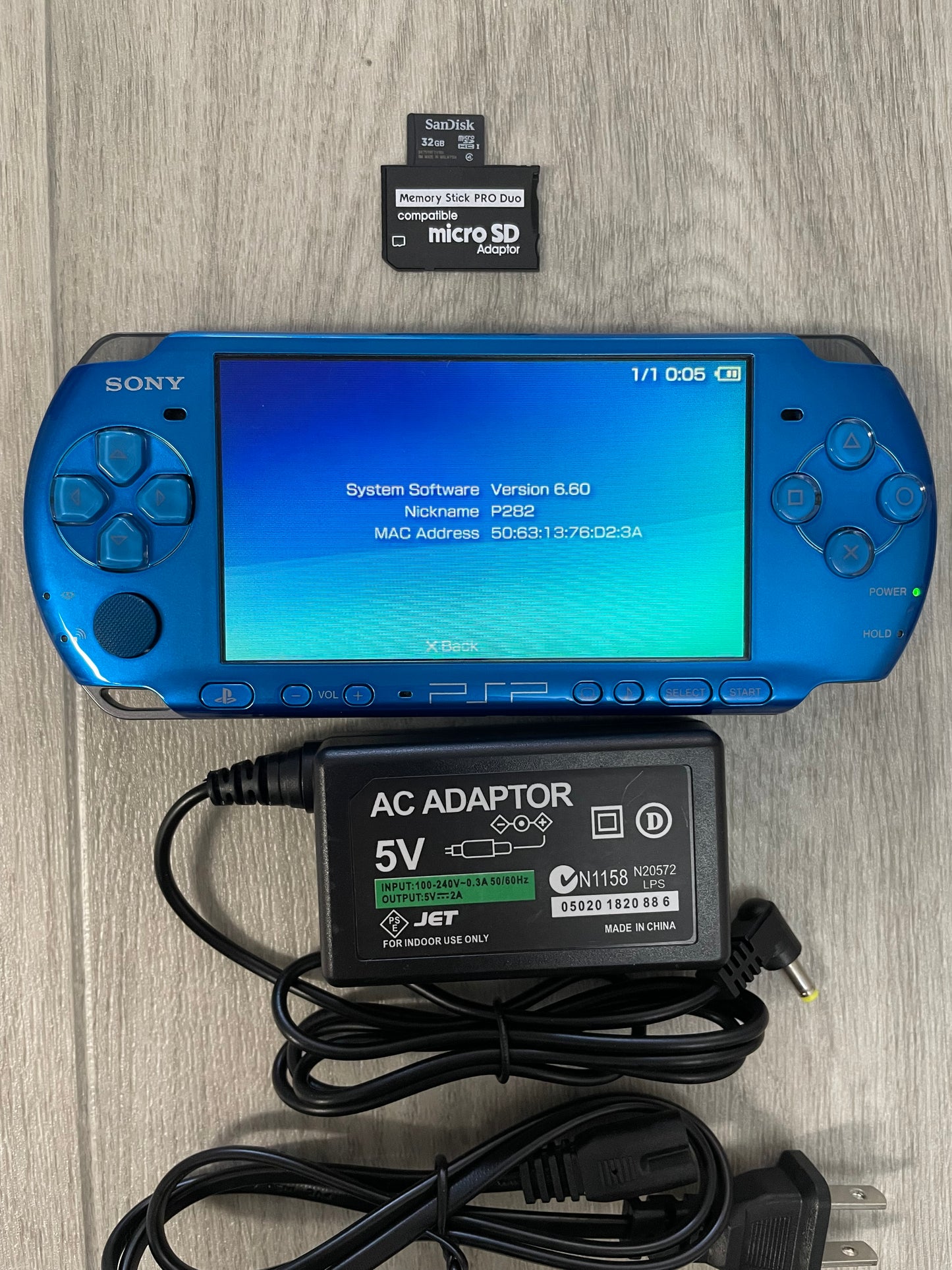 Sony PSP 3000 Vibrant Blue
