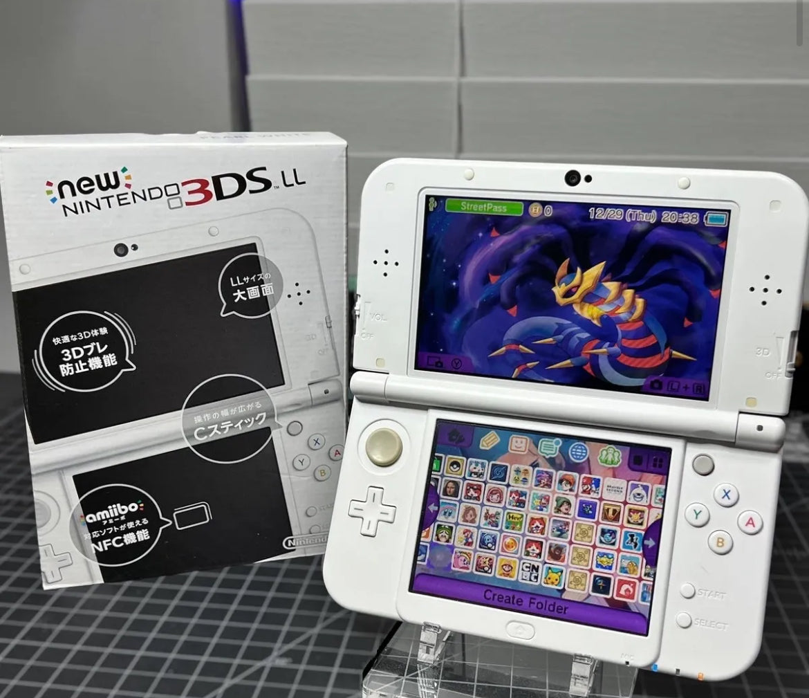 Nintendo New 3DS XL Console (Refurbished) (Modded)