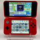 Modded Nintendo 2DS XL Pokeball Edition With Games, Charger, And Stylus