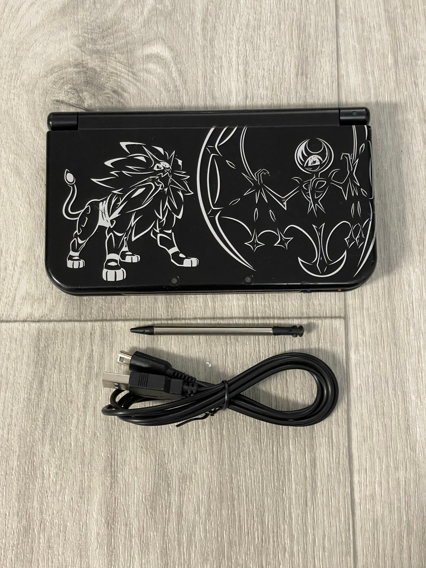 Nintendo 3DS XL Solgaleo Lunala Black Edition Handheld System - Black