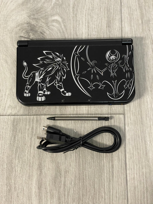 Nintendo 3DS XL Solgaleo Lunala Black Edition Handheld System - Black