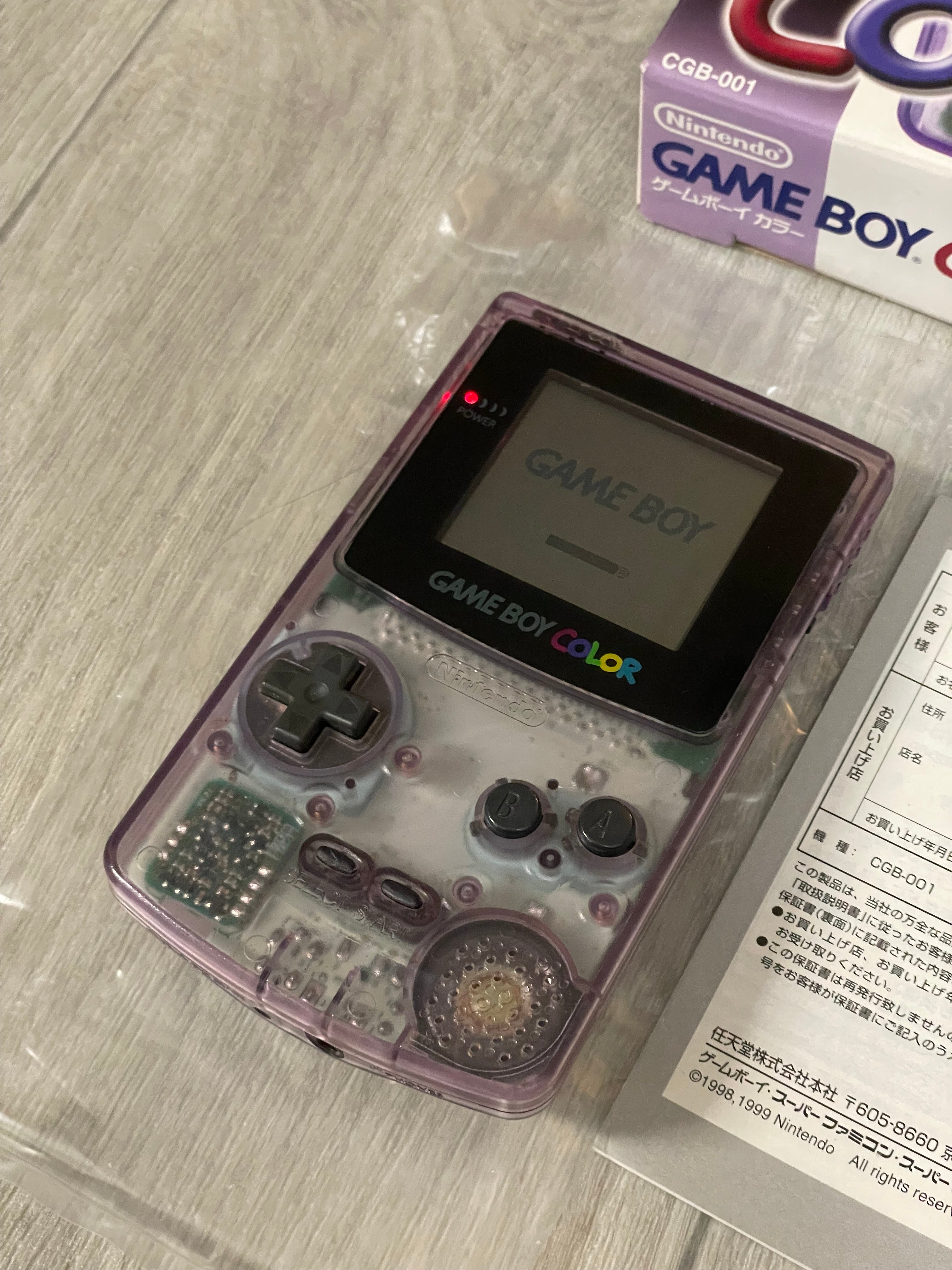 Game boy color Complete in box – VintageGamesMarket