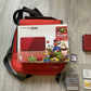 Nintendo 3ds Flame Red Very Good Condition USA With Original Box  USA LOT