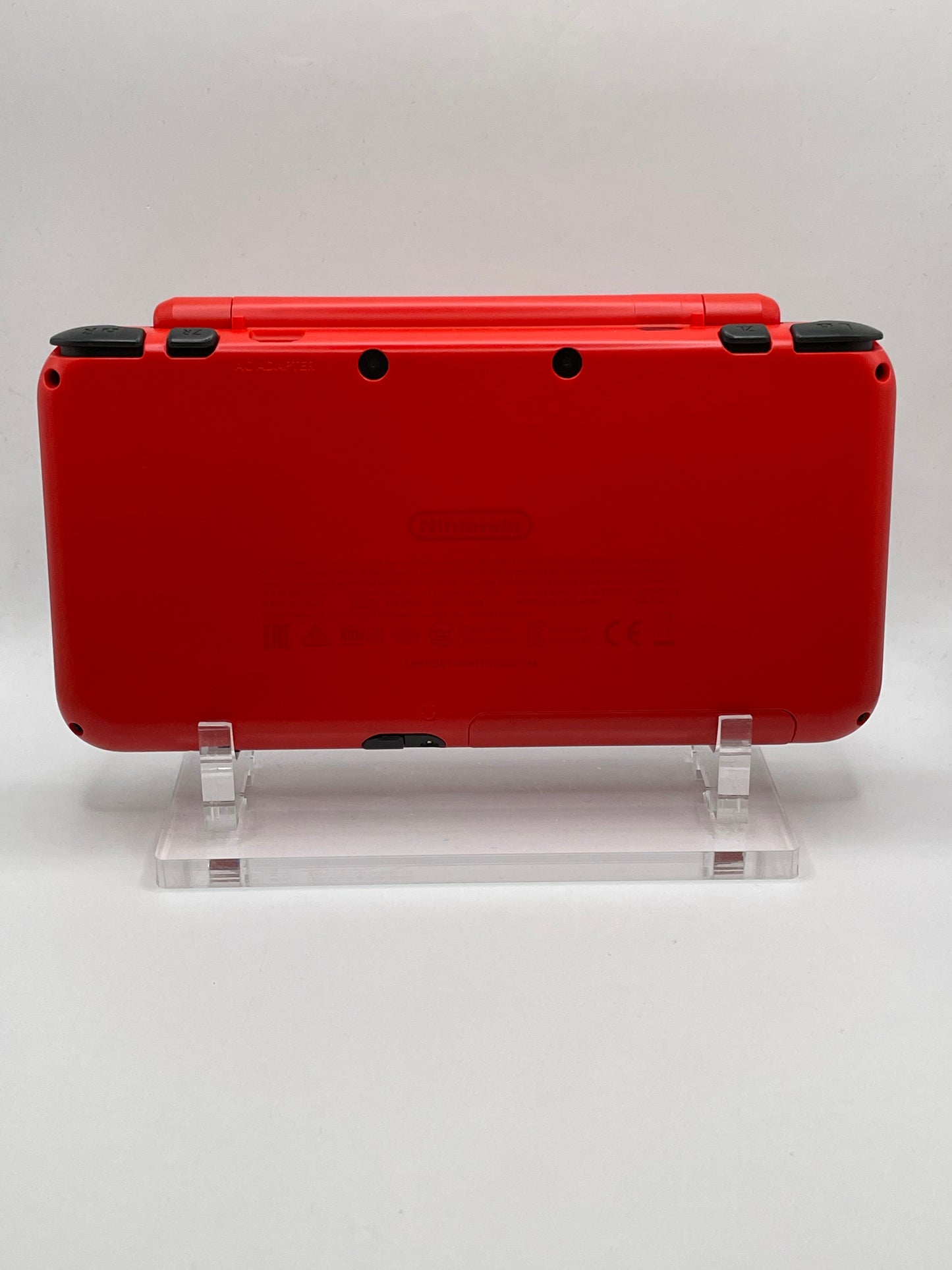 Modded Nintendo 2DS XL Pokeball Edition With Games, Charger, And Stylus