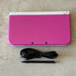 Nintendo 3DS XL Pink and White Edition Handheld System With Games