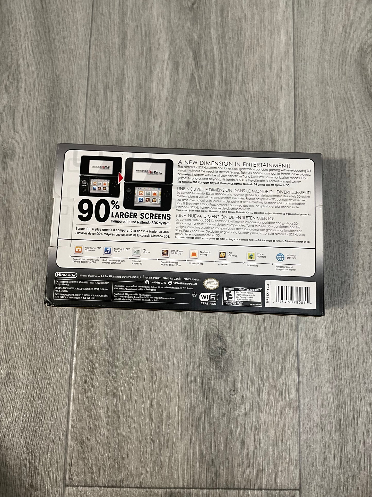 Nintendo 3DS XL Complete in box Game lot