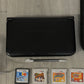 Nintendo 3DS XL Console Black With Box And  7 Games And Charger