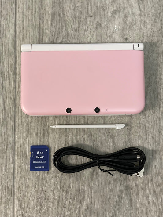 Nintendo 3DS XL Pink with charger and games