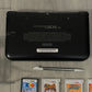 Nintendo 3DS XL Console Black With Box And  7 Games And Charger