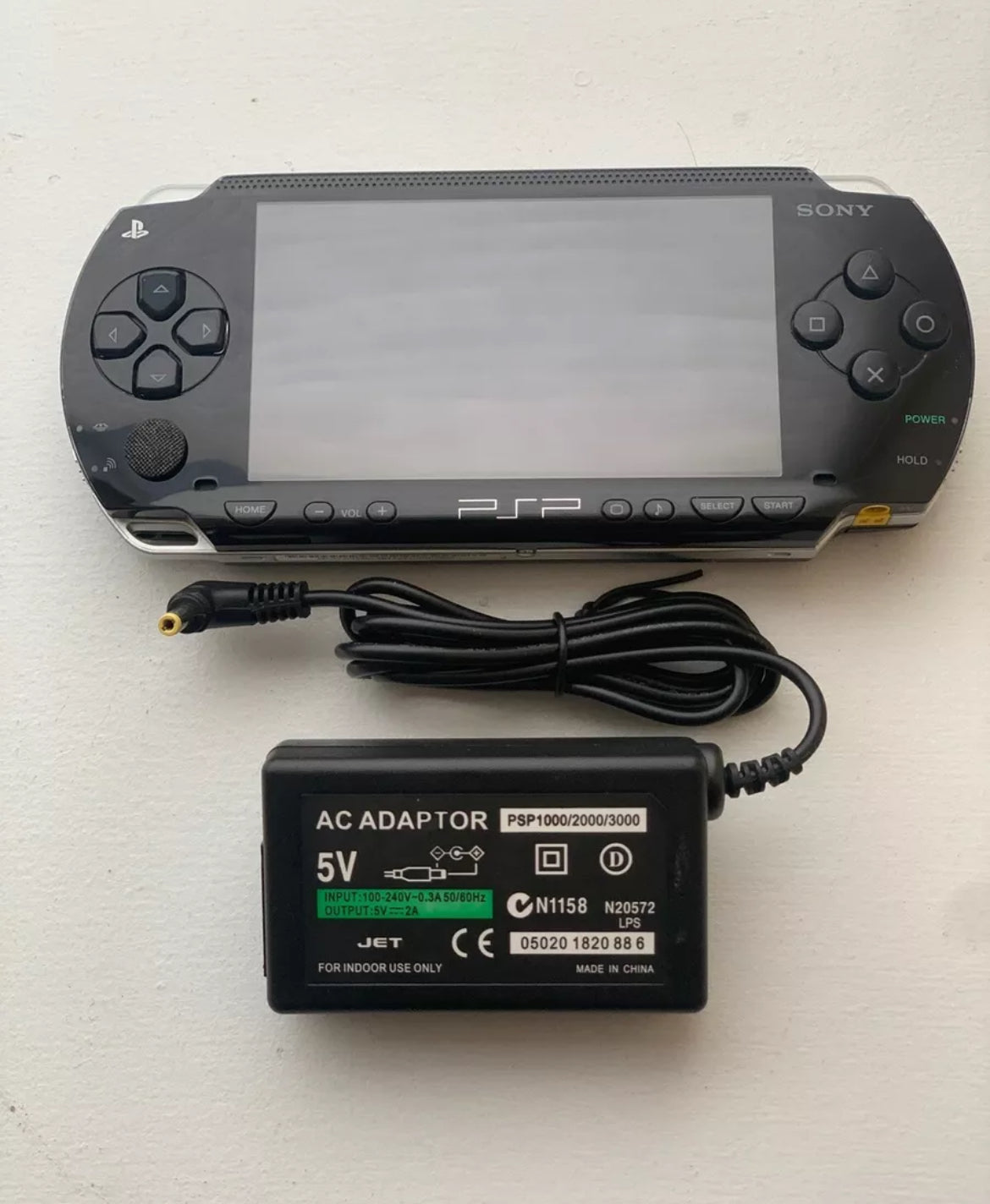 Sony PSP Black + Charger Good Condition OEM