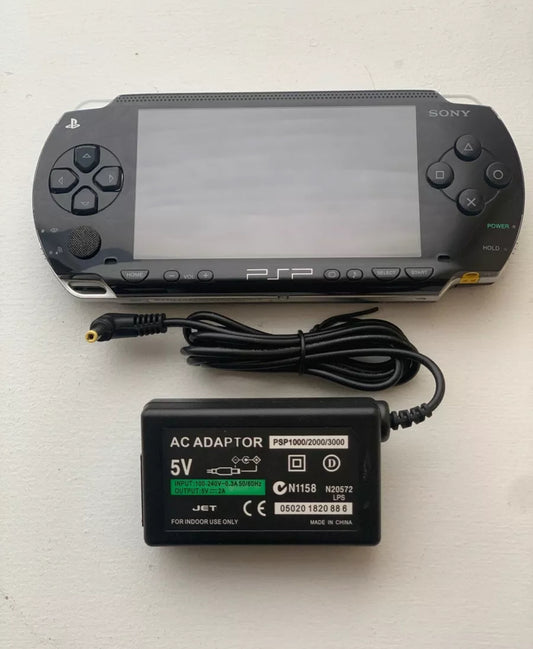 Sony PSP Black + Charger Good Condition OEM