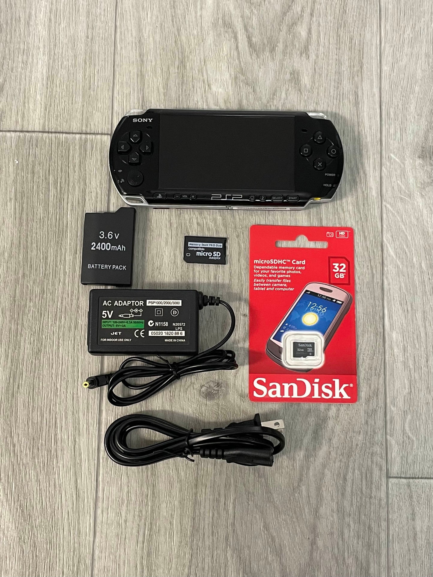 PlayStation Portable PSP 3000 Console at Vintage Games Market