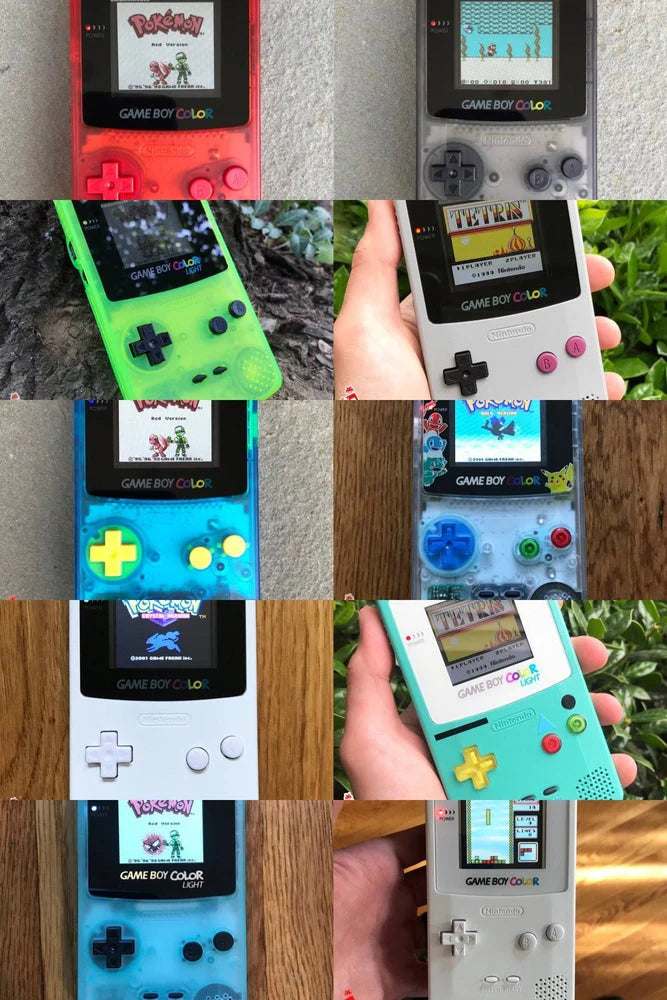 Custom Backlit Nintendo Game Boy Color